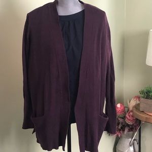 Dark purple/plum cardigan
